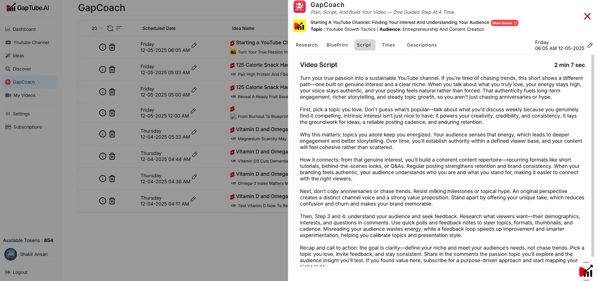 youtube automations