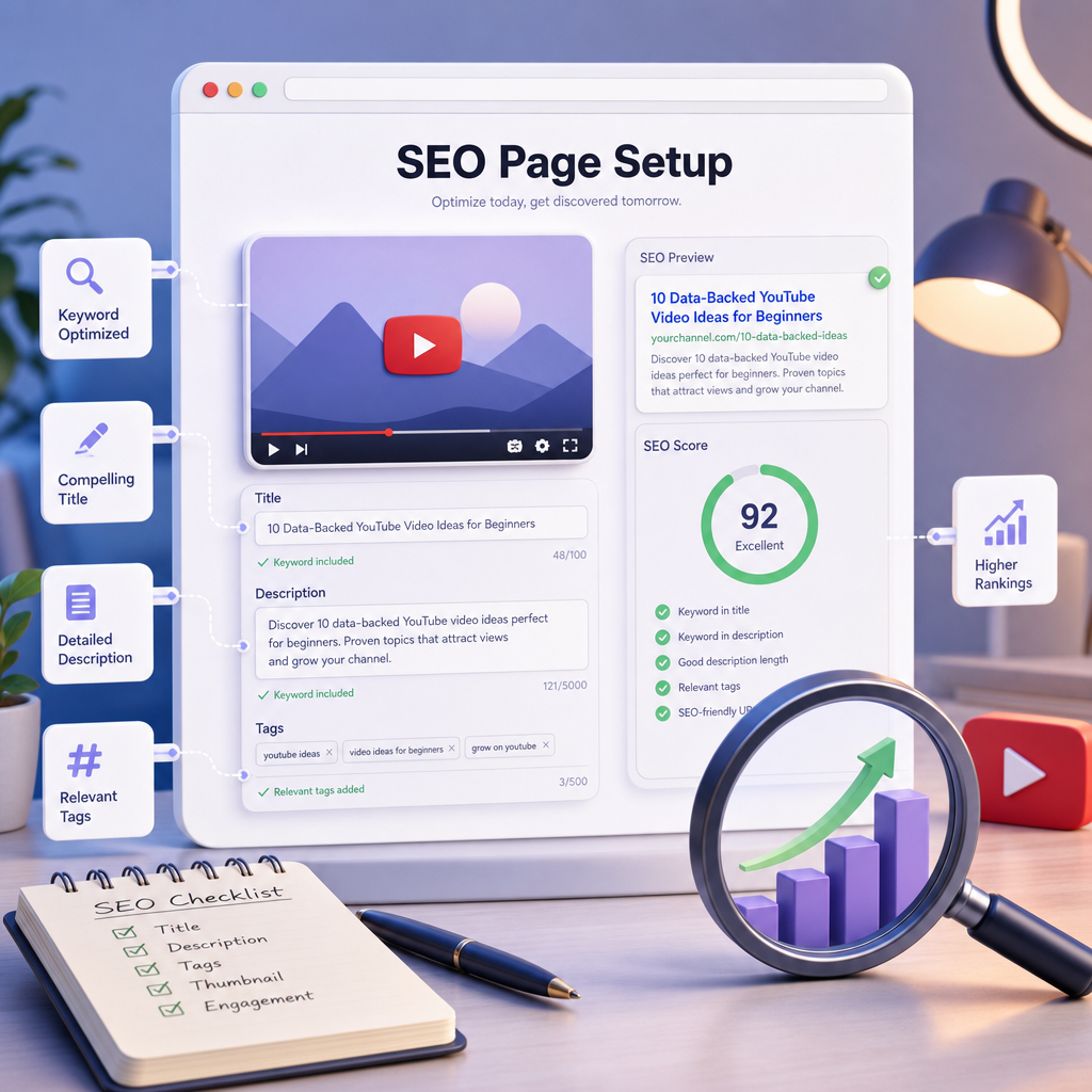 SEO Page Setup