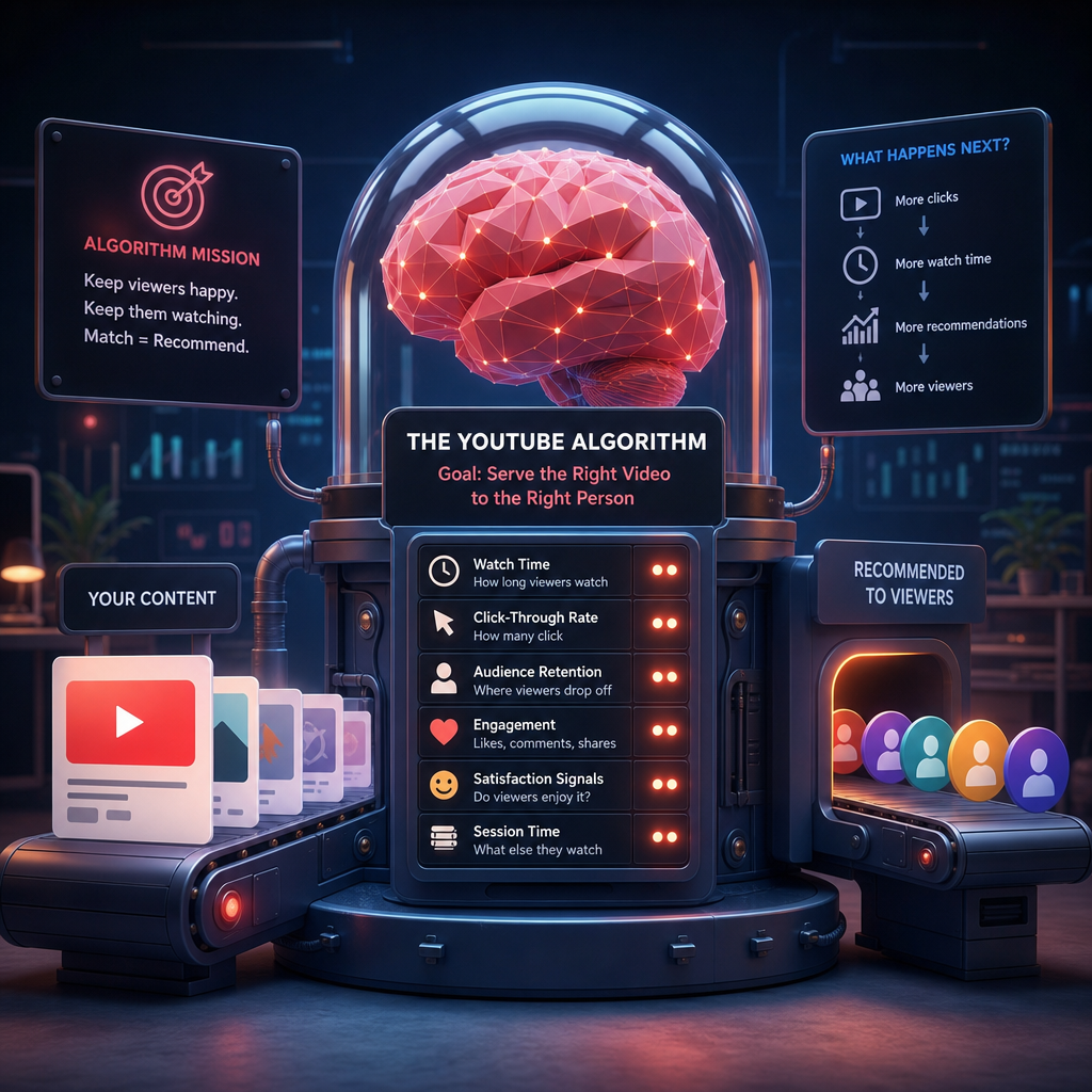 2) Quick Primer: How the YouTube Algorithm Actually Thinks
