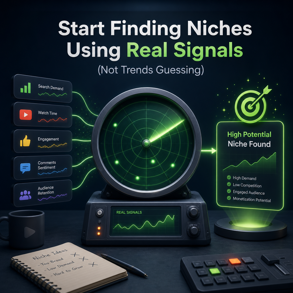 Start Finding Niches Using Real Signals (Not Trends Guessing)