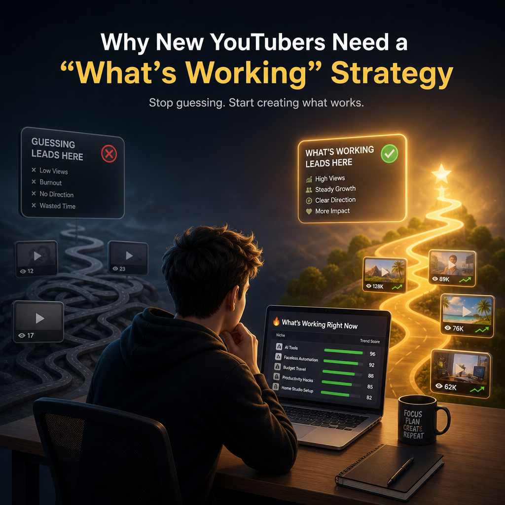 Why New YouTubers Need a “What’s Working” Strategy