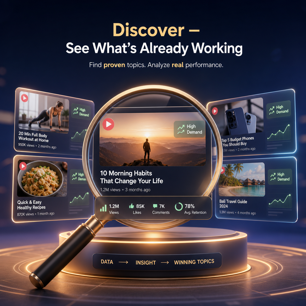 What “Discover — See What’s Already Working” really means